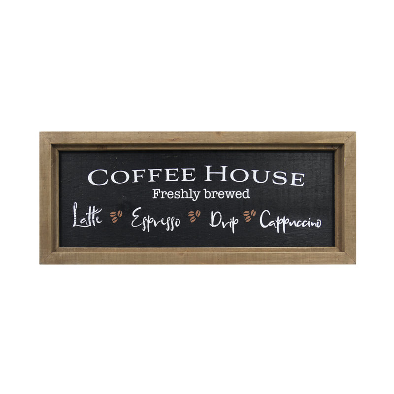 Red Barrel Studio Framed Coffee House Wall Décor Wayfair